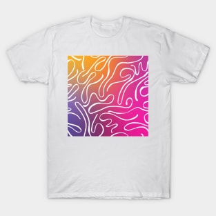 Gradient pattern T-Shirt